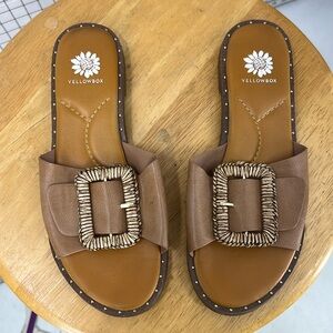 Yellow Box Wilomena Sandals 7.5